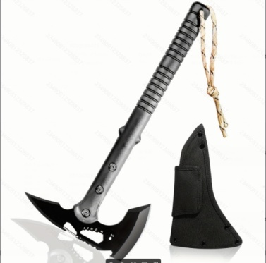 Outdoor Hunting Vehicle - Tragbare taktische Outdoor-Multifunktionsaxt mit Hammerdesign, scharfe