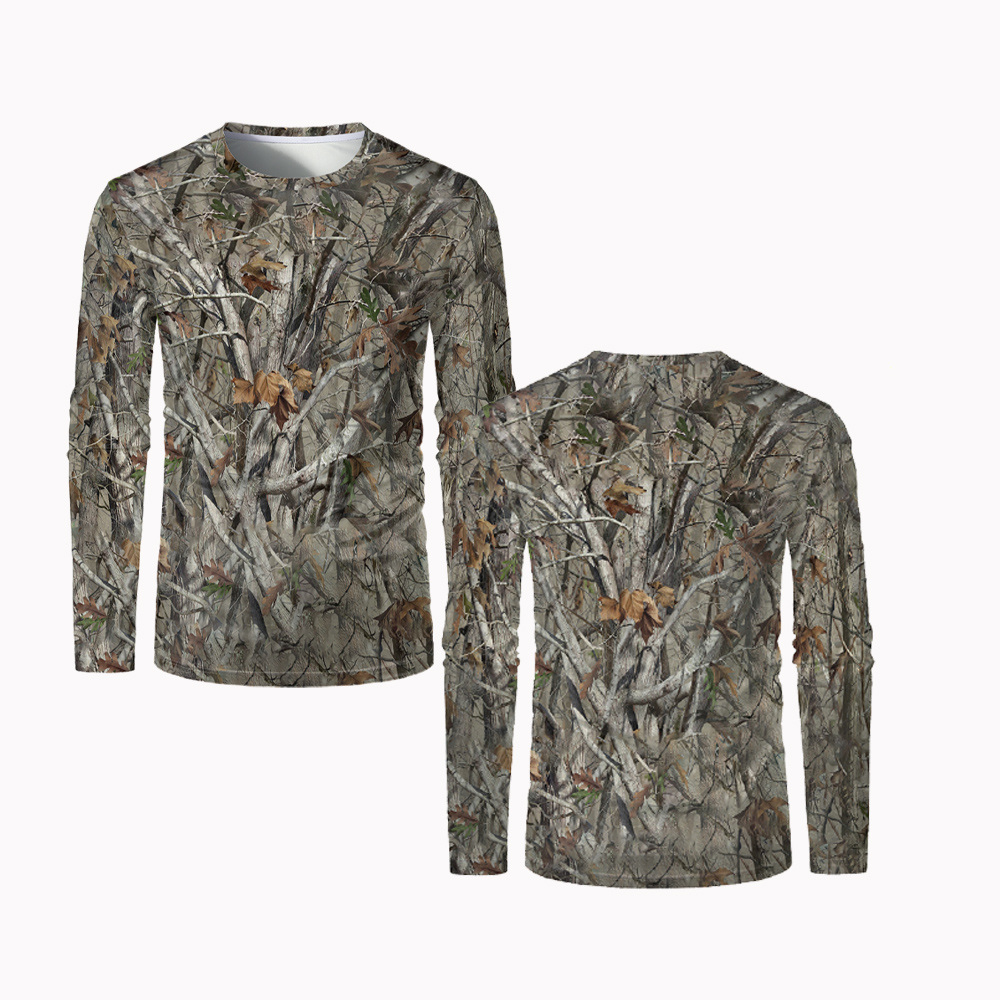 Hunting And Camping In Forest - 2024 neue Jagd Camouflage T-shirt Outdoor
