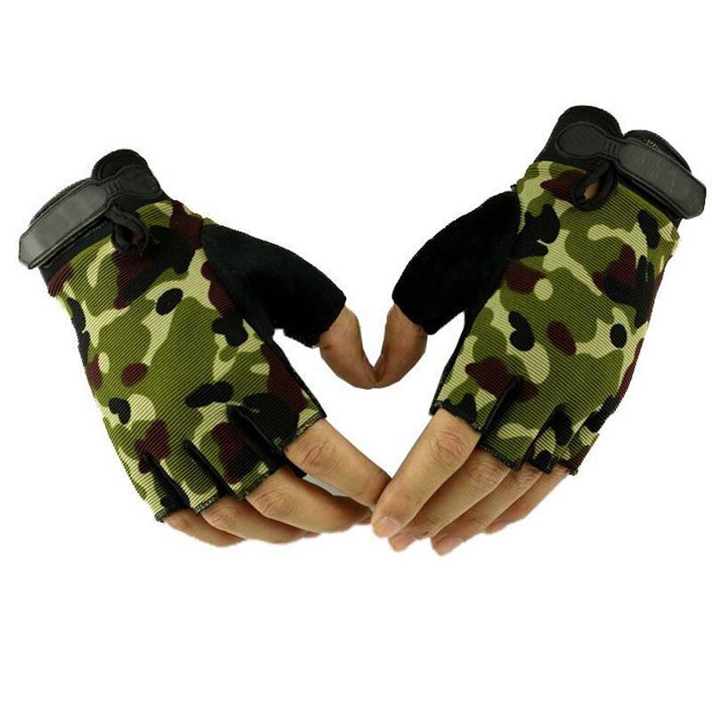Outdoor Hunting Bike - Radfahren taktische Halb finger handschuhe Outdoor