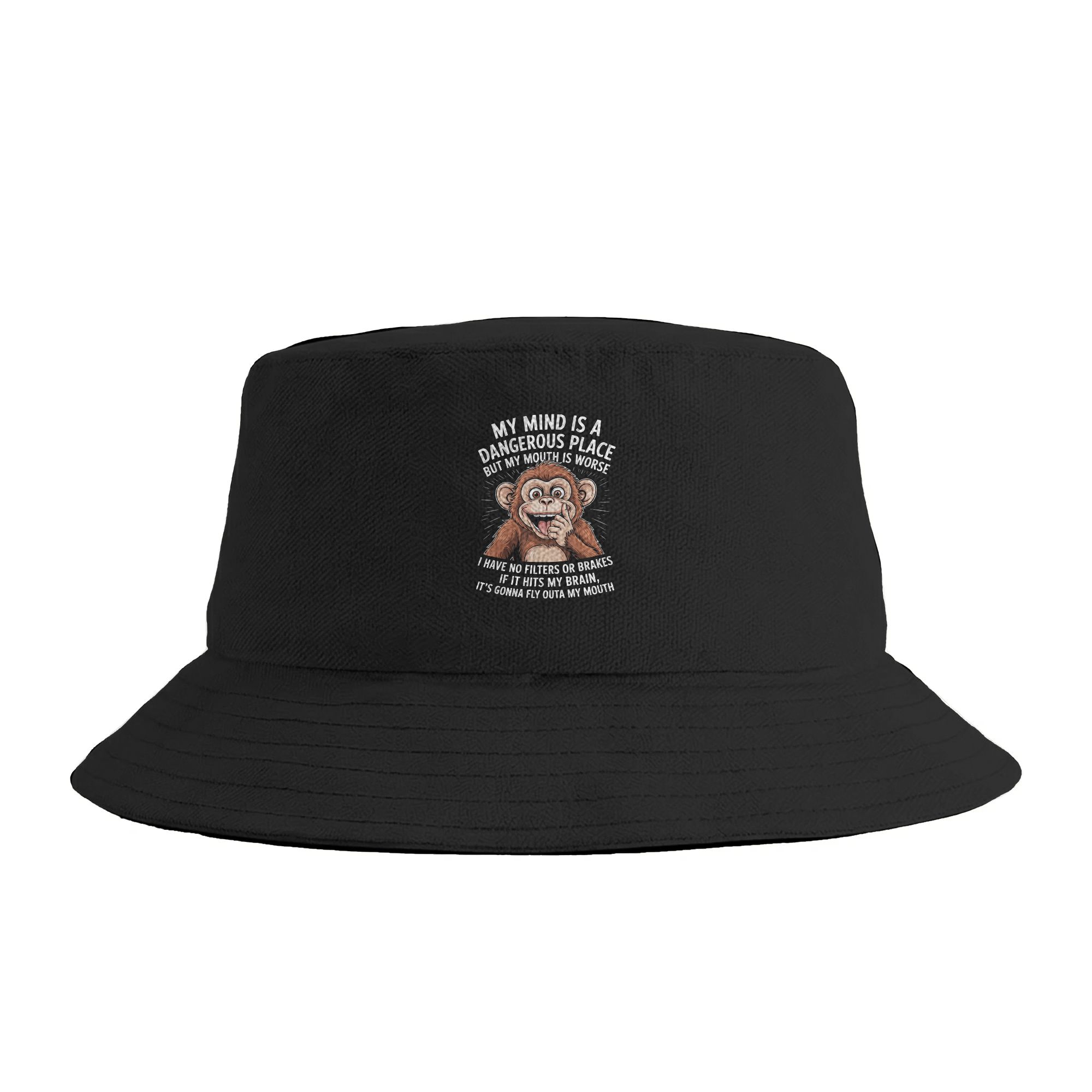 Outdoor Hunting Quotes - Lustiger Bucket-Hat mit dem sarkastischen Zitat