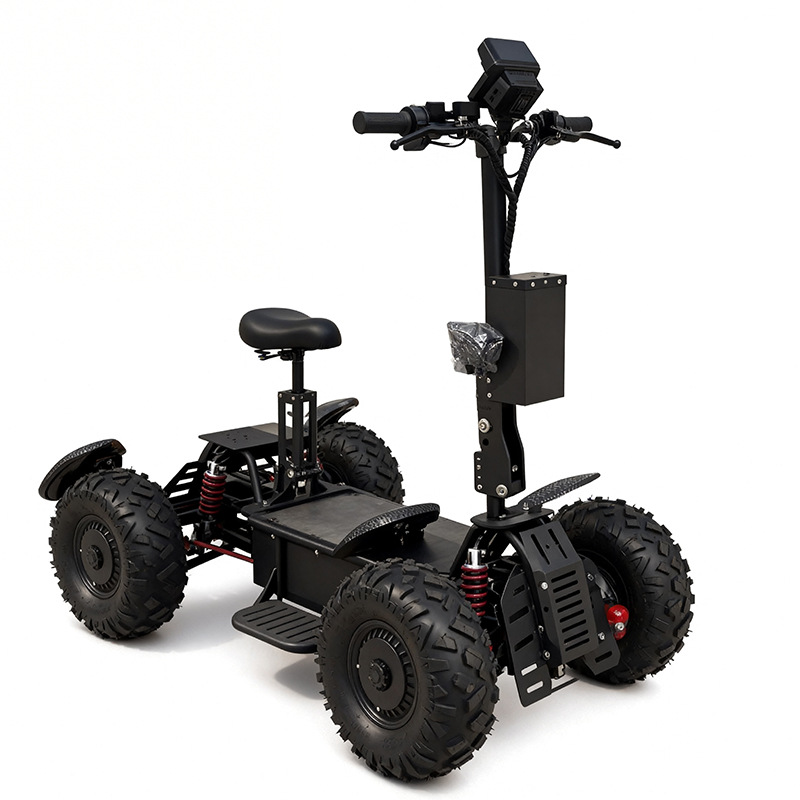 Outdoor Hunting Vehicle - 60V Offroad-Elektro-Vierrad-Scooter mit Doppelantrieb, Allradantrieb, Elektrofahrzeug