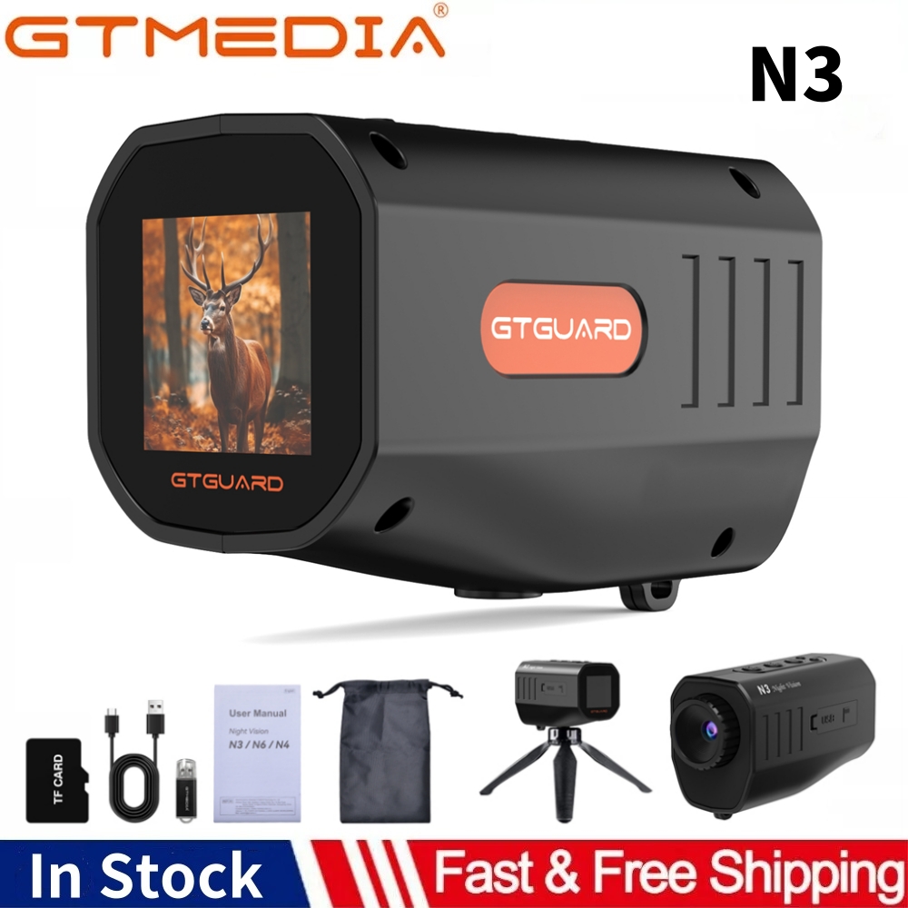 Outdoor Hunting Videos - GTGUARD N3 Nachtsicht-Monokular 5X Digitalzoom Nachtsichtgerät