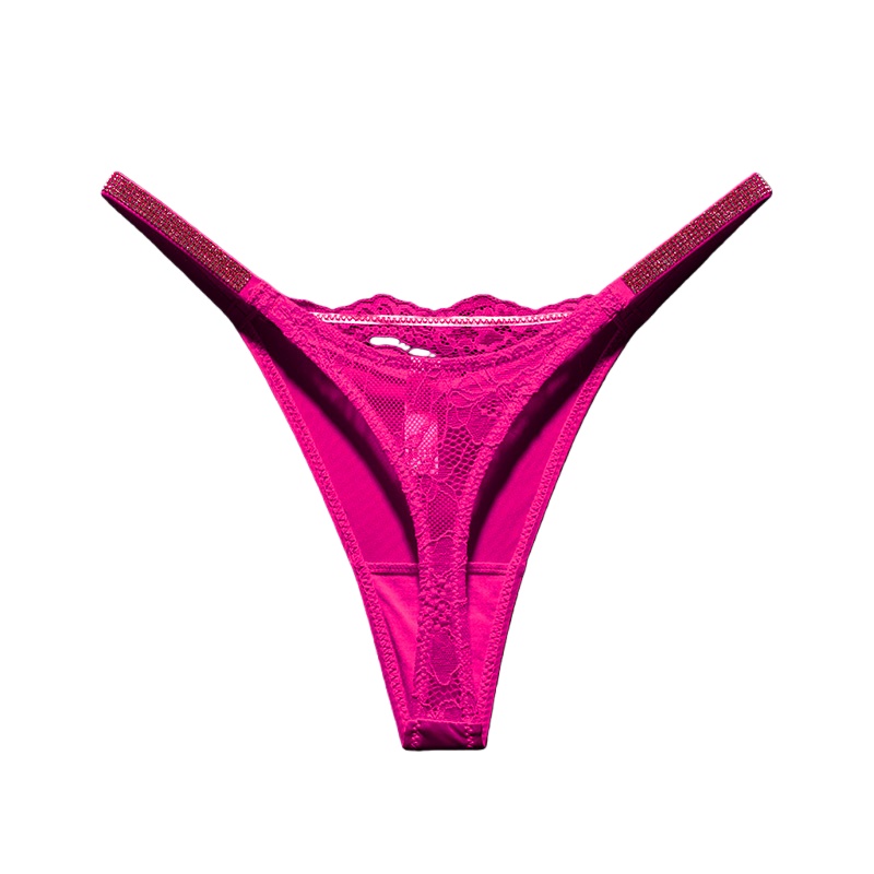 G&T Hunting & Outdoor Gun Shop Skegness - Strassbesetzte Spitzen-Sexy-Damenunterwäsche, nahtloser G-String, transparenter Tanga