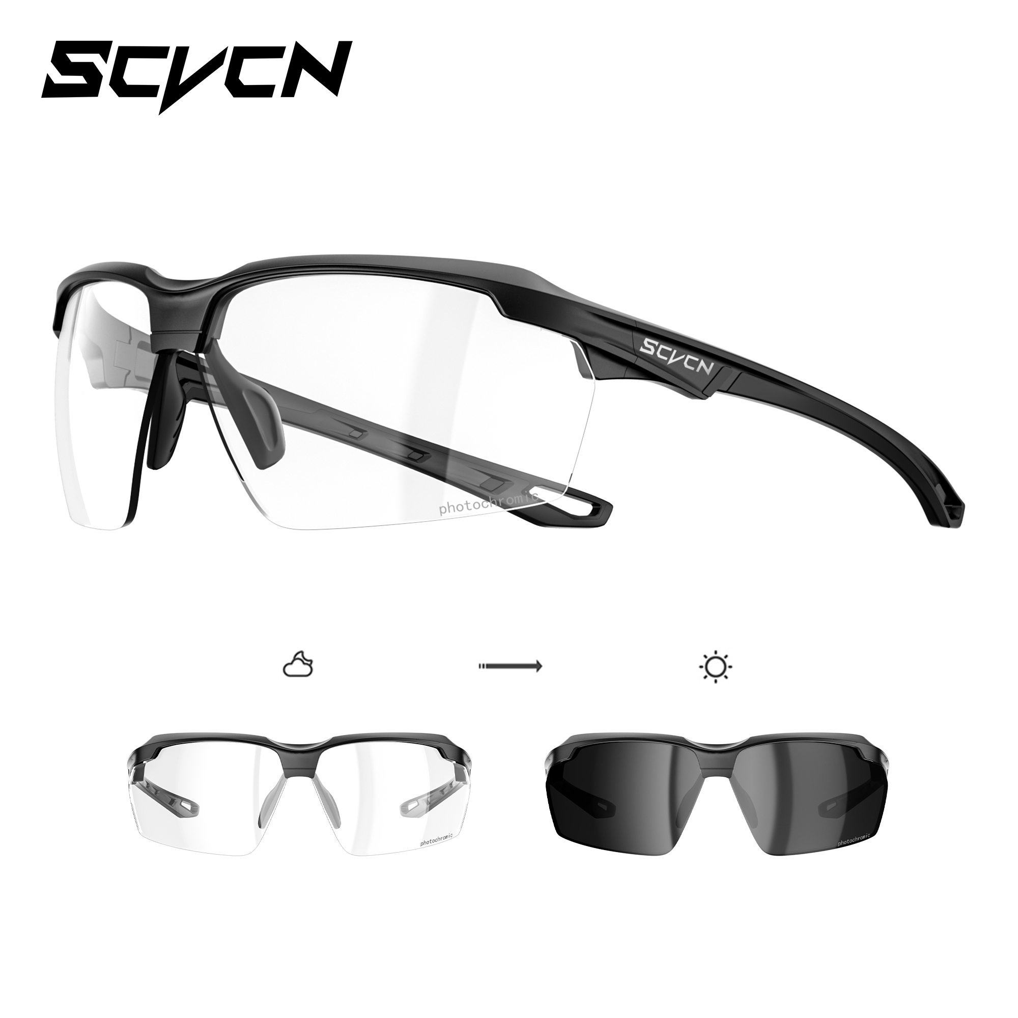 SCVCN Modische Sportsonnenbril – Outdoor Hunting Bike Bewertung und Preis