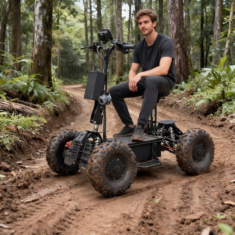 Elektrofahrzeug mit Doppelantr – Outdoor Hunting Vehicle Bewertung und Preis