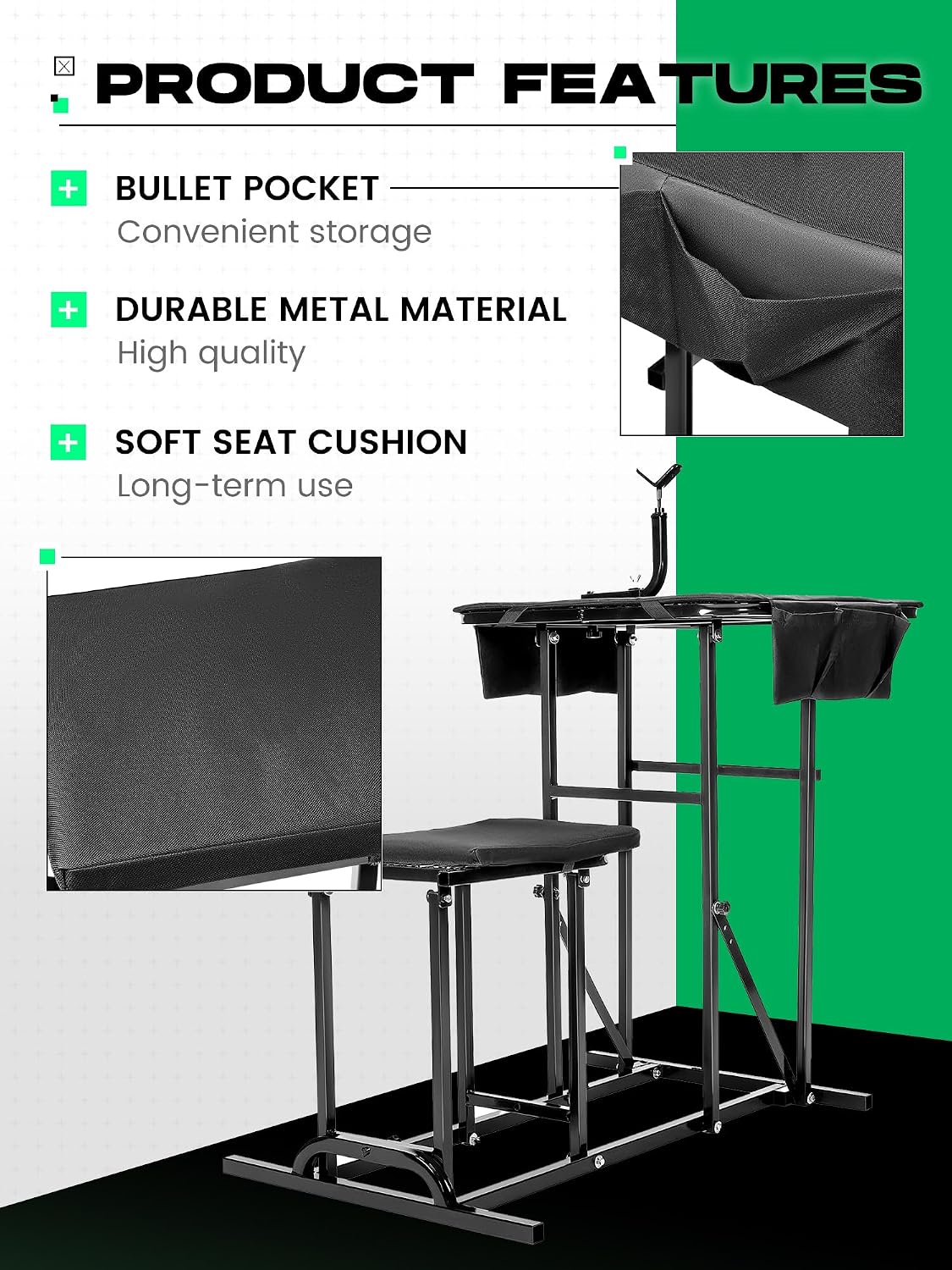 Klappbare Schießbank mit höhen – Outdoor Hunting Table Bewertung und Preis