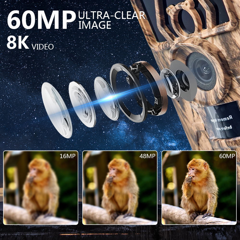 PR801W Ultra Clear 8K Video 60 – Outdoor Hunting Videos Bewertung und Preis