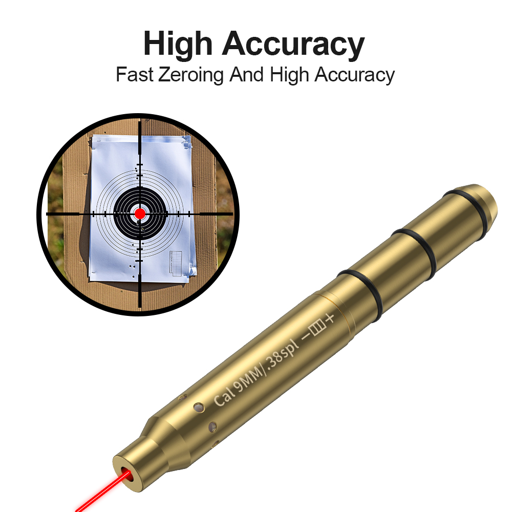 9MM/38SPL Red Laser Boresighte – Outdoor Hunting Lab Bewertung und Preis