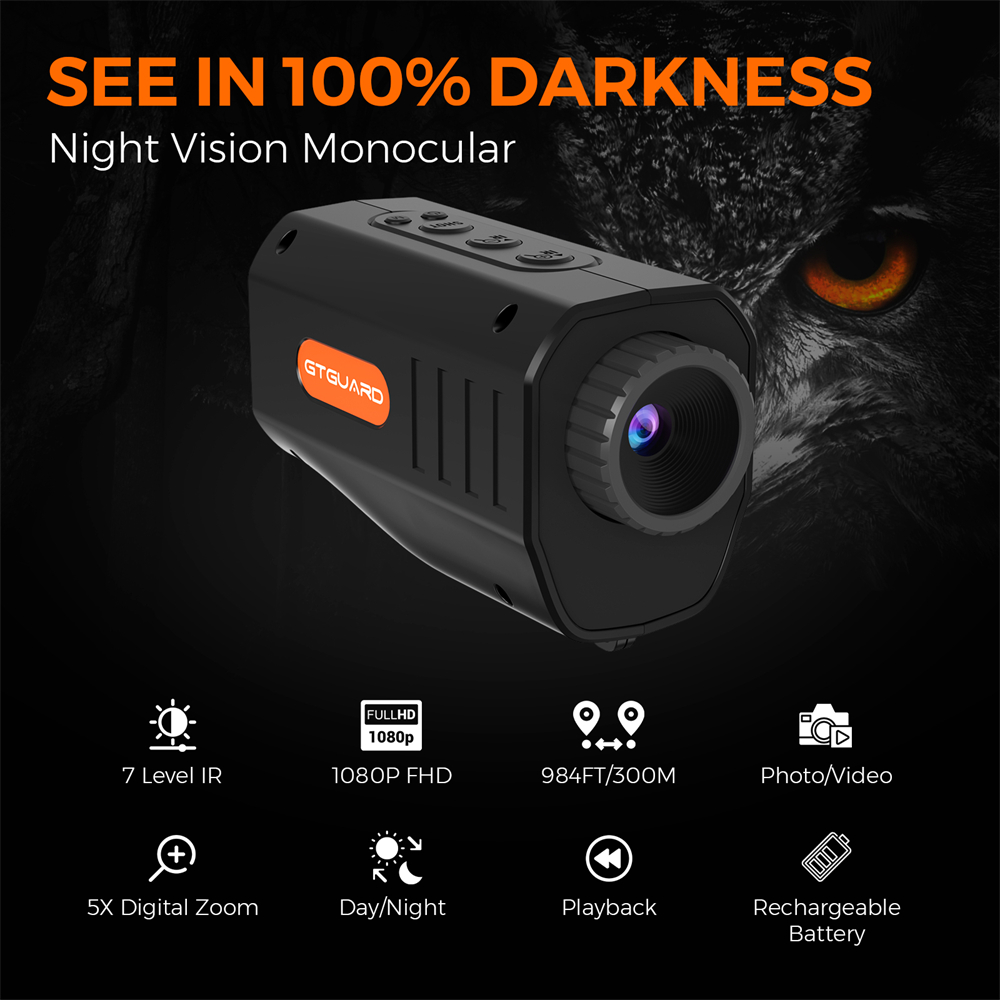 GTGUARD N3 Nachtsicht-Monokula – Outdoor Hunting Videos Bewertung und Preis