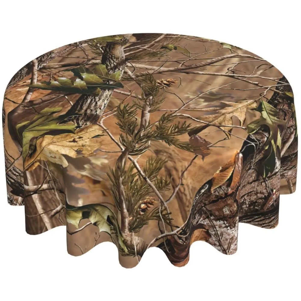 Runde Tischdecke mit Jagd-Camo – Outdoor Hunting Table Bewertung und Preis