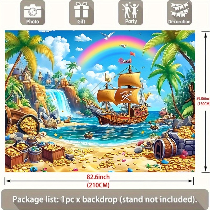 2D-Flachbanner, 1 Stück Pirate – Outdoor Hunting Events Bewertung und Preis